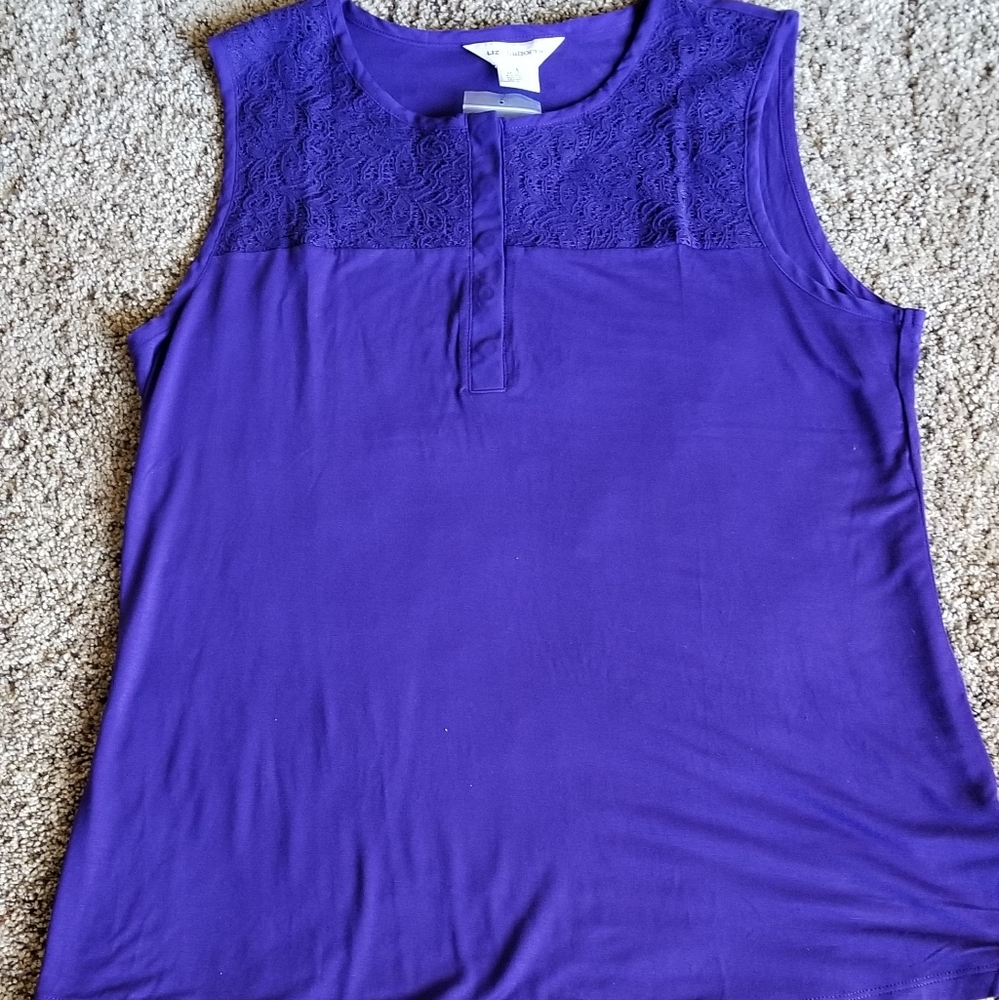 🌿Purple sleeveless top🌿